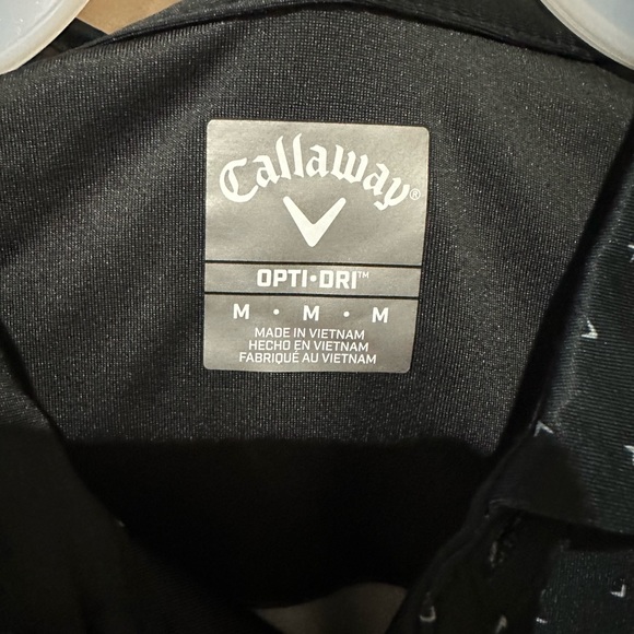 Mens golf T-shirt. Black size: sm, med, l, XL. BNWT. Callaway - Picture 7 of 8